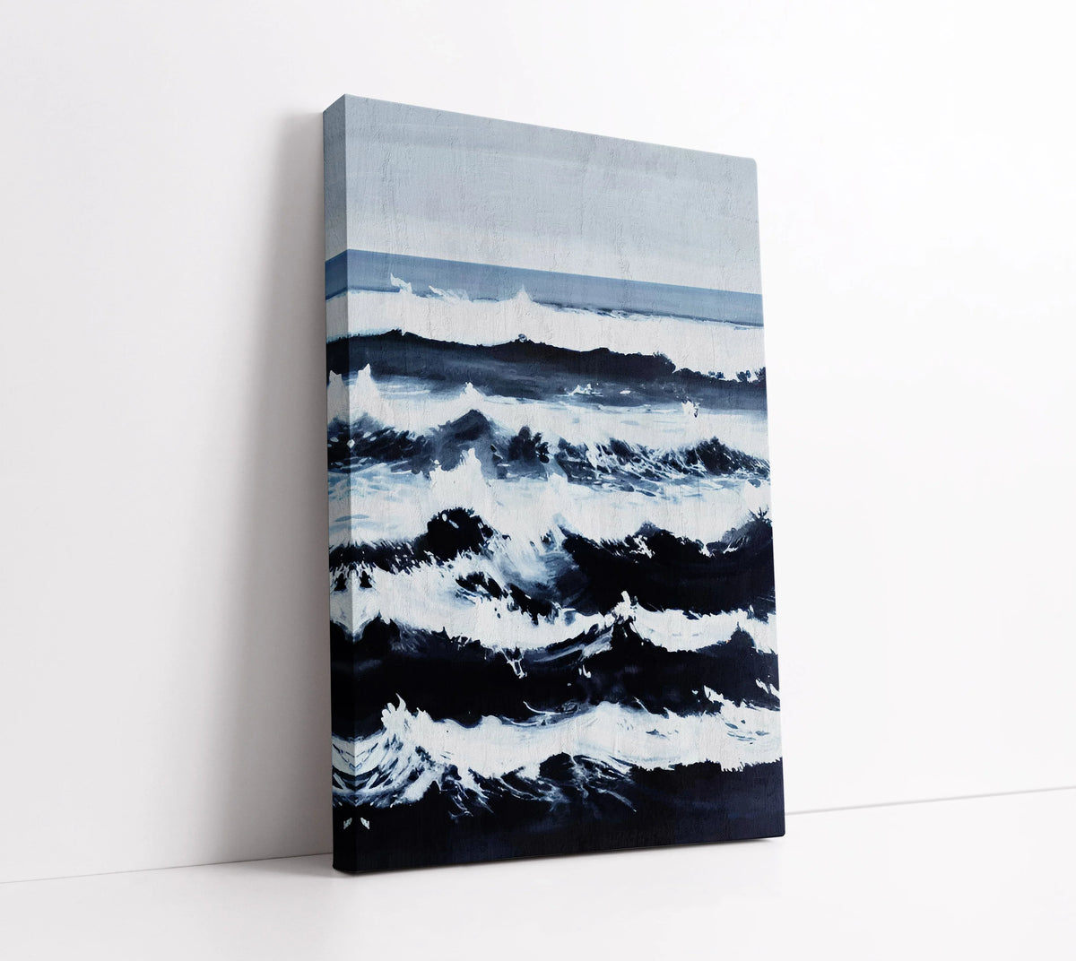 Wavy Ocean Art Print - Artrise